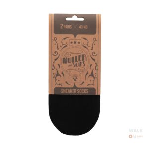 Sneaker Socks Muller & Sons 2pack zwart