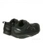 Safety black Omega trainer work shoe